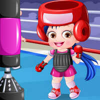 Baby Hazel Boxer Dress Up,You can play Baby Hazel Boxer Dress Up on UGameZone.com for free. 
Mom has enrolled Baby Hazel to the boxing institute. Our little princess needs your help to get ready for her boxing class. Can you help her? Choose from trendy collection of sportswear such as skirts, tops, tees, shoes, sock and protective gear to dress up darling Hazel. As today is Hazel's first day at the institute, make sure she should not be late.