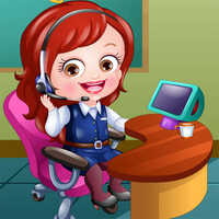 Baby Hazel Receptionist Dress Up,You can play Baby Hazel Receptionist Dress Up on UGameZone.com for free. 
Baby Hazel needs your help to get ready for her job! Choose from tons of stylish outfits and accessories to give Baby Hazel the most beautiful receptionist makeover. Show off your fashion skills and take your pick from a trendy collection of shirts, trousers, skirts, socks, shoes, jackets and hairstyles to dress up darling Hazel. Enjoy and have fun!