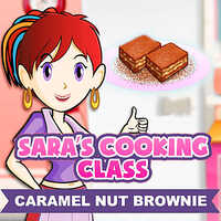 Sara's Cooking Class: Caramel Brownie,Sara's Cooking Class: Caramel Brownie is one of the Cooking Games that you can play on UGameZone.com for free. You are going to the cooking class where the mentor is Sara. Sara is a very good chef and the best thing about her is that she makes complicated recipes seem so easy. You will have to follow her instructions and use the ingredients in the correct way to carry out the cooking task to make Caramel Brownie. What's Sara up to today? She's baking some super yummy brownies...