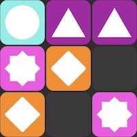 Pop Pop,As long as the cross line can be connected to the same color and shape of the box, the boxs will be eliminated and you can get the corresponding score, if you tap wrong place, The box will increase even more. It's a addictive game, have fun!
